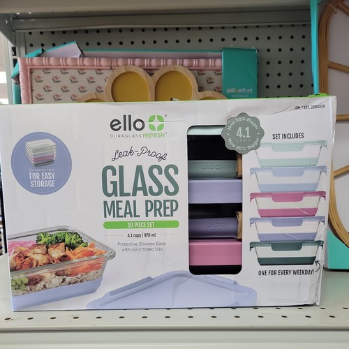 Ello glass meal - meal, prep